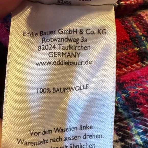 Eddie Bauer Women's Flannel lined Boyfriend Relaxed fit Pants - Picture 8 of 8